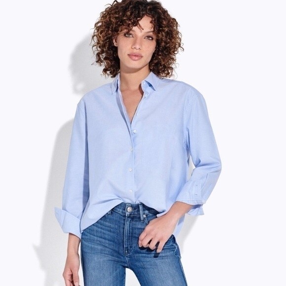 Manuel Ritz Classic Oxford Cotton Shirt S NWT - Picture 2 of 12